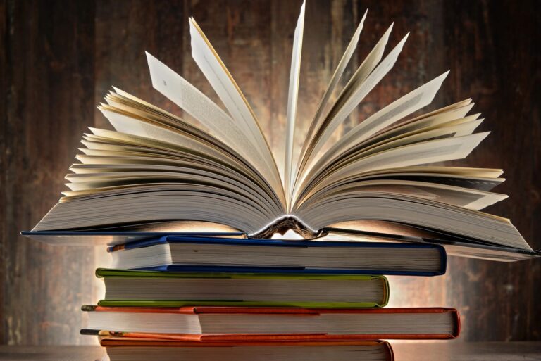 Books representing time and study